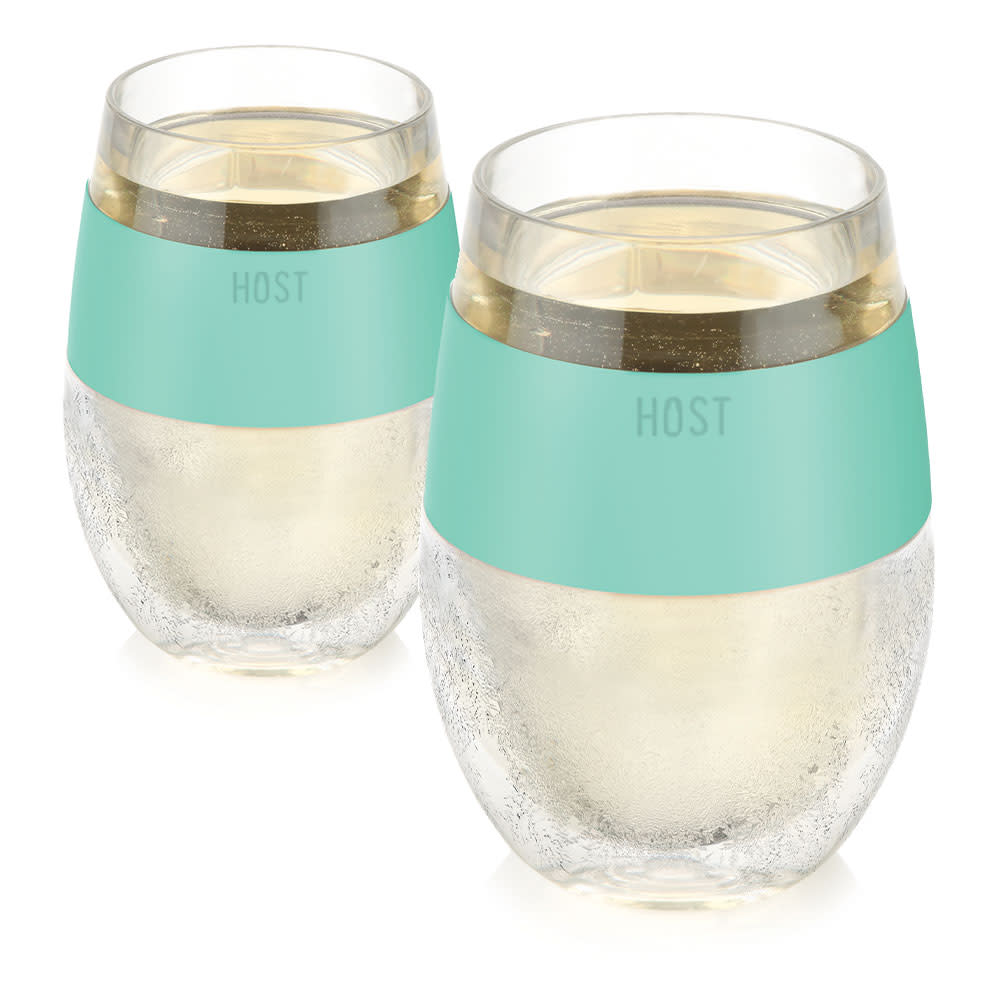 PERFECT FOR ALL WINES Achieving the ideal serving temperature for every wine is possible with this set of stemless wine glasses. Each wine tumbler maintains wine’s temperature better than a normal wine glass