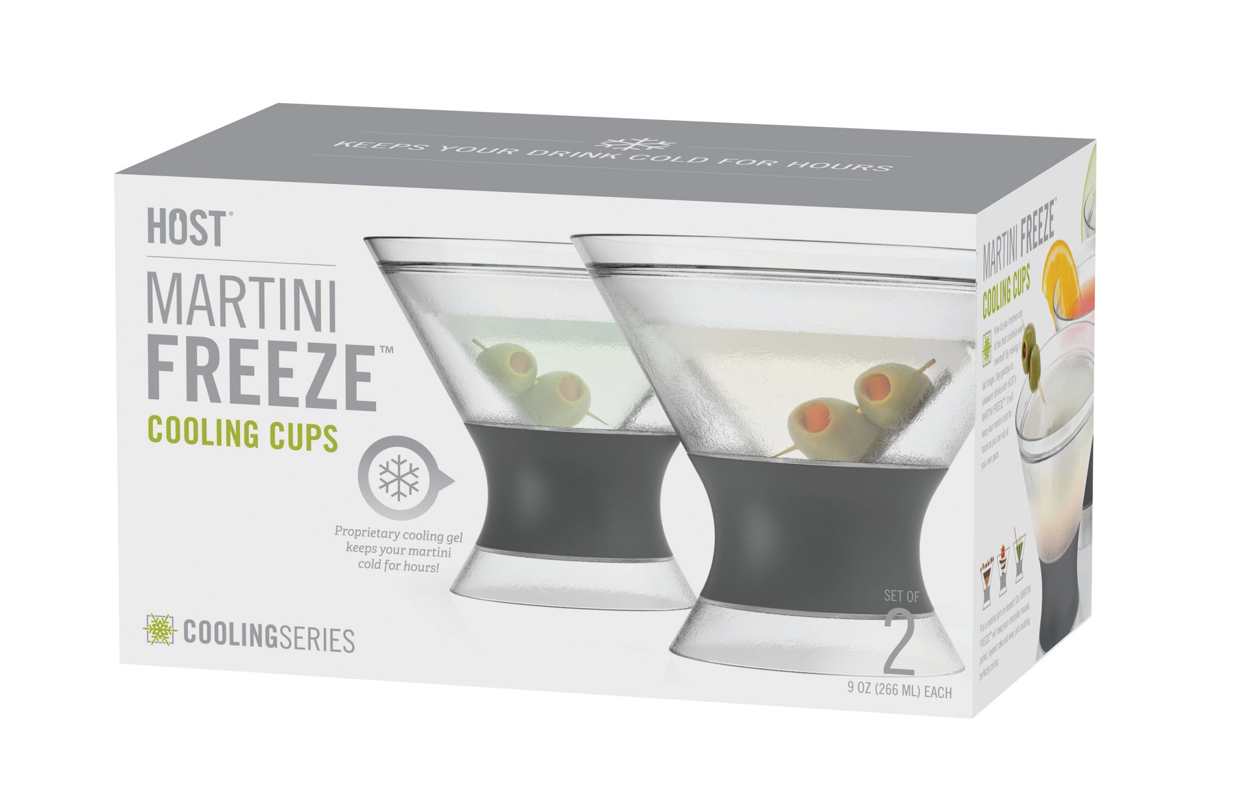 Martini FREEZE™ in Gray, Set of 2