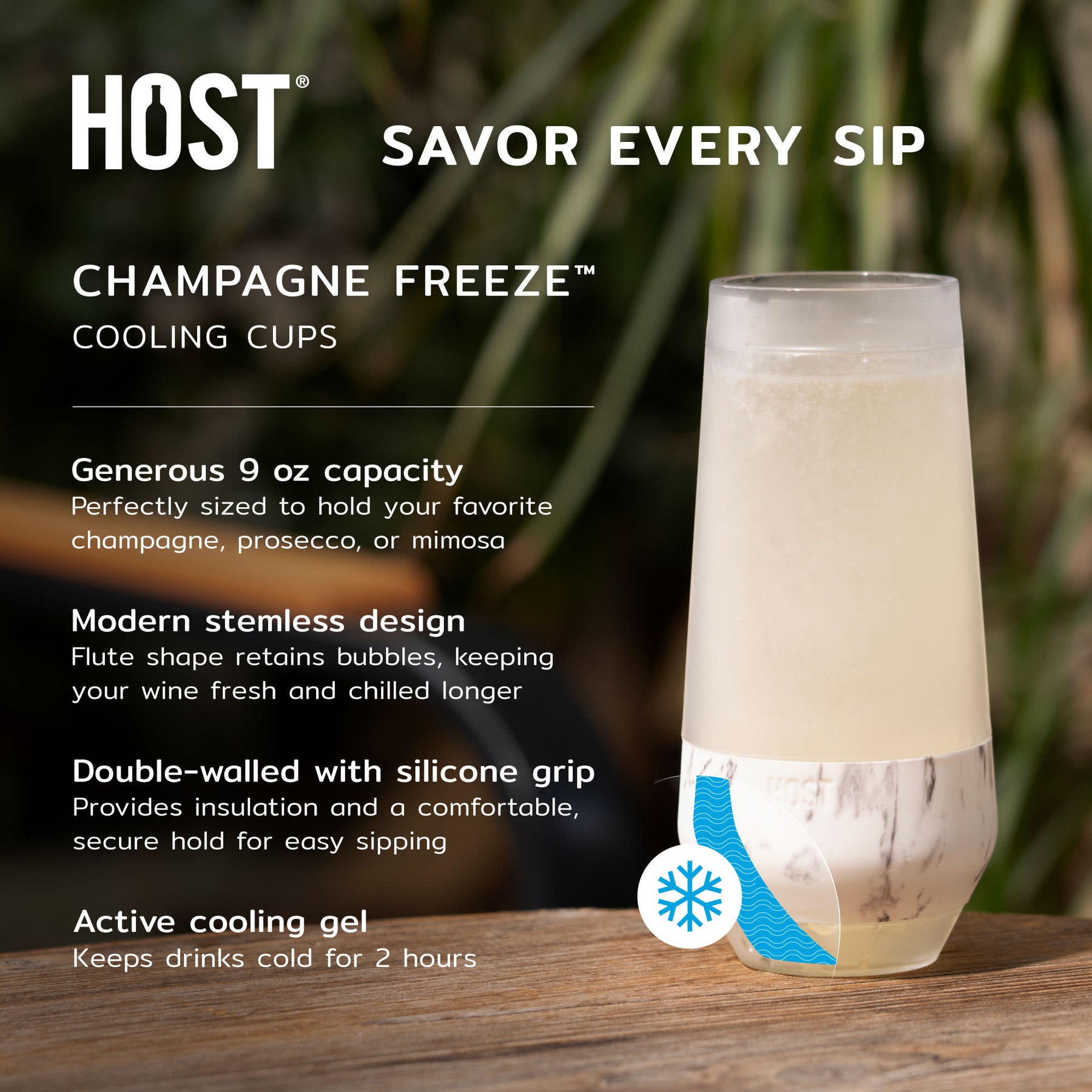 HACK YOUR HOME BAR - HOST's beverage accessories are developed through meticulous testing and revision, culminating in uniquely functional items. From chilling wine tumblers to aerating wine pourers, HOST offers practical, giftable life hacks.