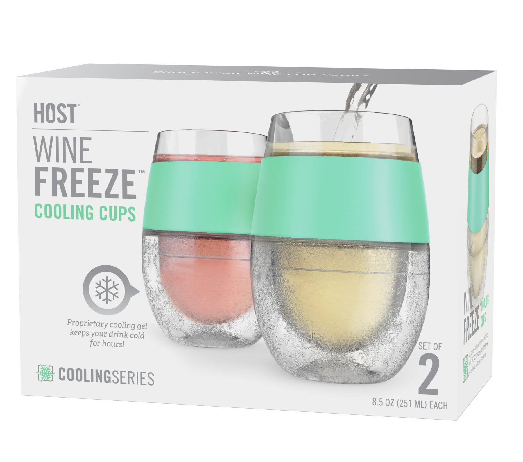 Wine FREEZEâ„¢ in Mint, Set of 2