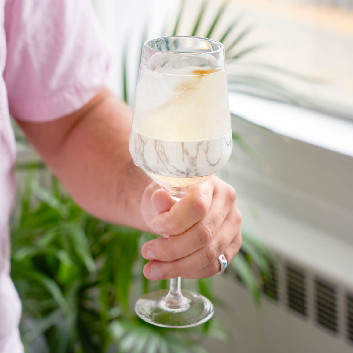INSULATED AND DOUBLED WALLED - With double walled design filled with active cooling gel, these 6.5 oz. drink cooling cups can even chill room temperature beverages. Freeze upside down to ensure the gel spreads evenly and enjoy our cooling technology.