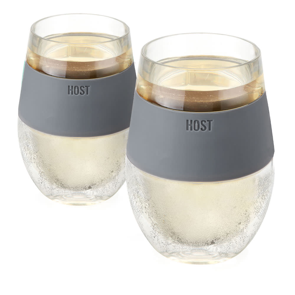 PERFECT FOR ALL WINES Achieving the ideal serving temperature for every wine is possible with this set of stemless wine glasses. Each wine tumbler maintains wine’s temperature better than a normal wine glass