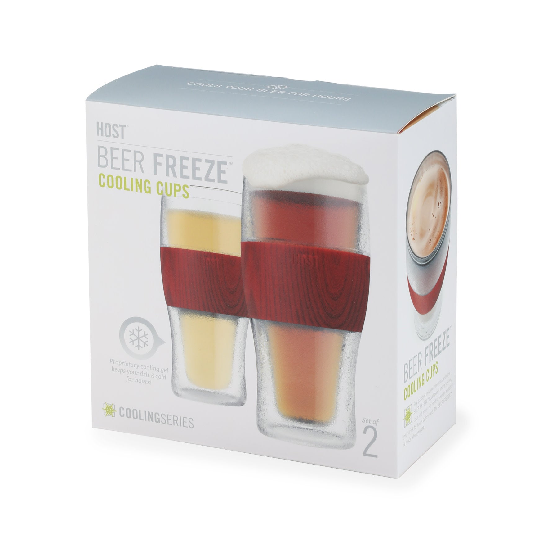 INNOVATIVE GIFT FOR THE CRAFT BEER LOVER WHO HAS EVERYTHING - This insulated freezer beer glass is the perfect gift for dad on Father's Day, but suitable for men & women at any holiday. Anyone who enjoys functional accessories will love this beer glass