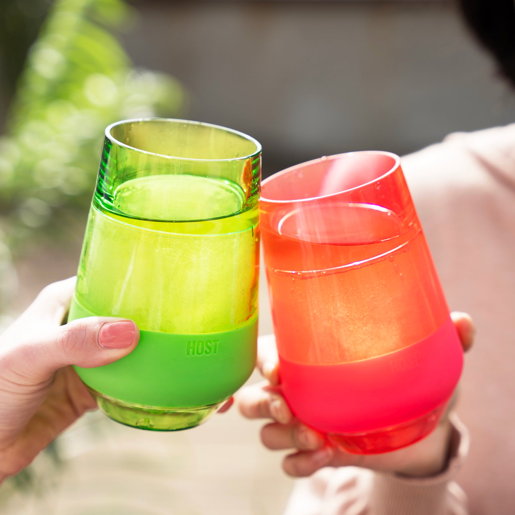INSULATED AND DOUBLED WALLED - With double walled design filled with active cooling gel, this 12 oz. drink cooling glass can even chill room temperature beverages. Freeze upside down to ensure the gel spreads evenly and enjoy our cooling technology.