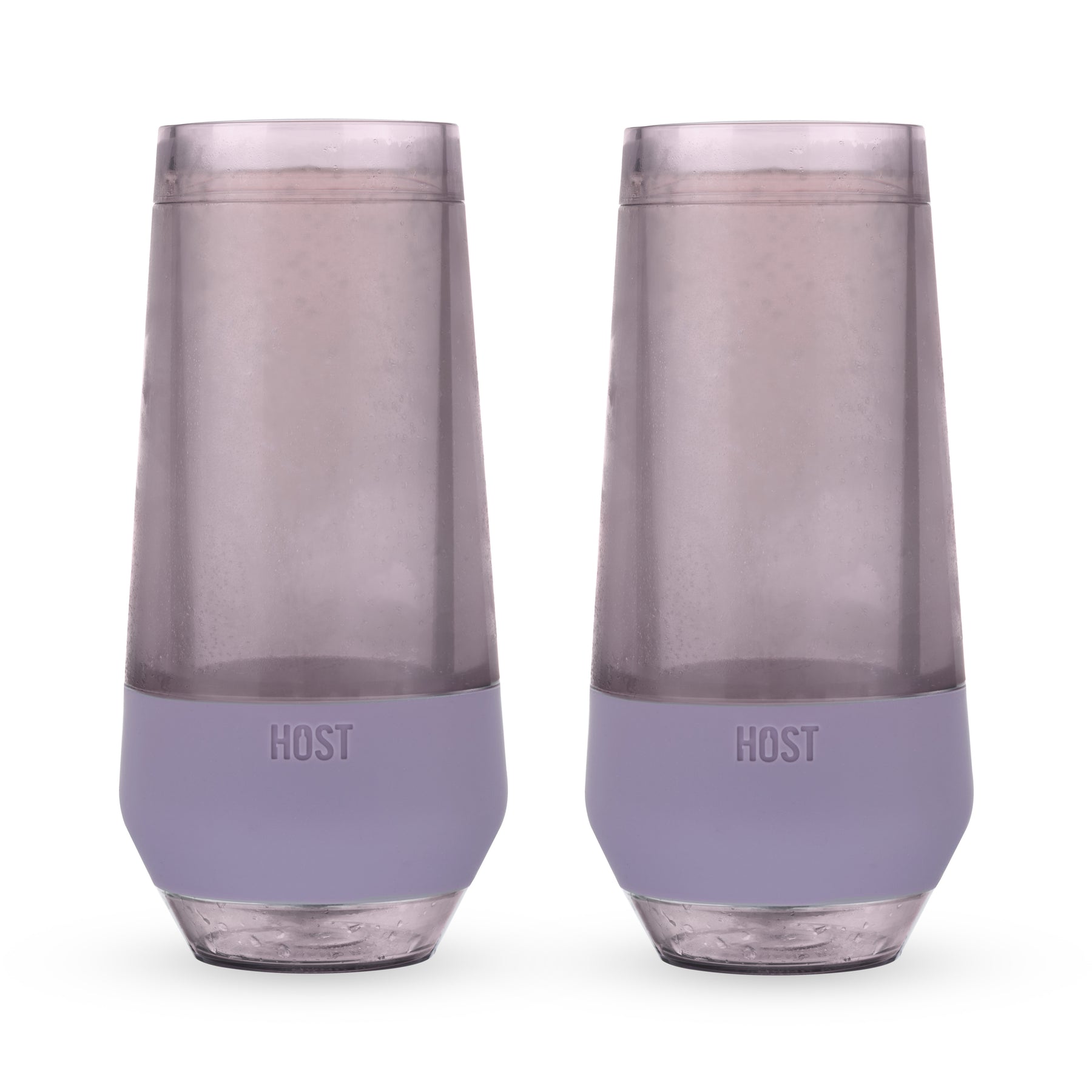 GLASSES DRINKING SET FOR SPARKLING WINE OR CHAMPAGNE COCKTAILS - Achieving the ideal serving temperature for prosecco and champagne is possible with this set of stemless wine glasses. These champagne glass cups keep drinks chilled for 2 hours.