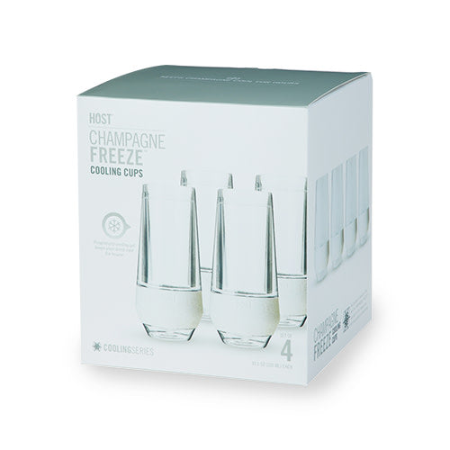 Champagne FREEZEâ„¢ in Glitter, Set of 4