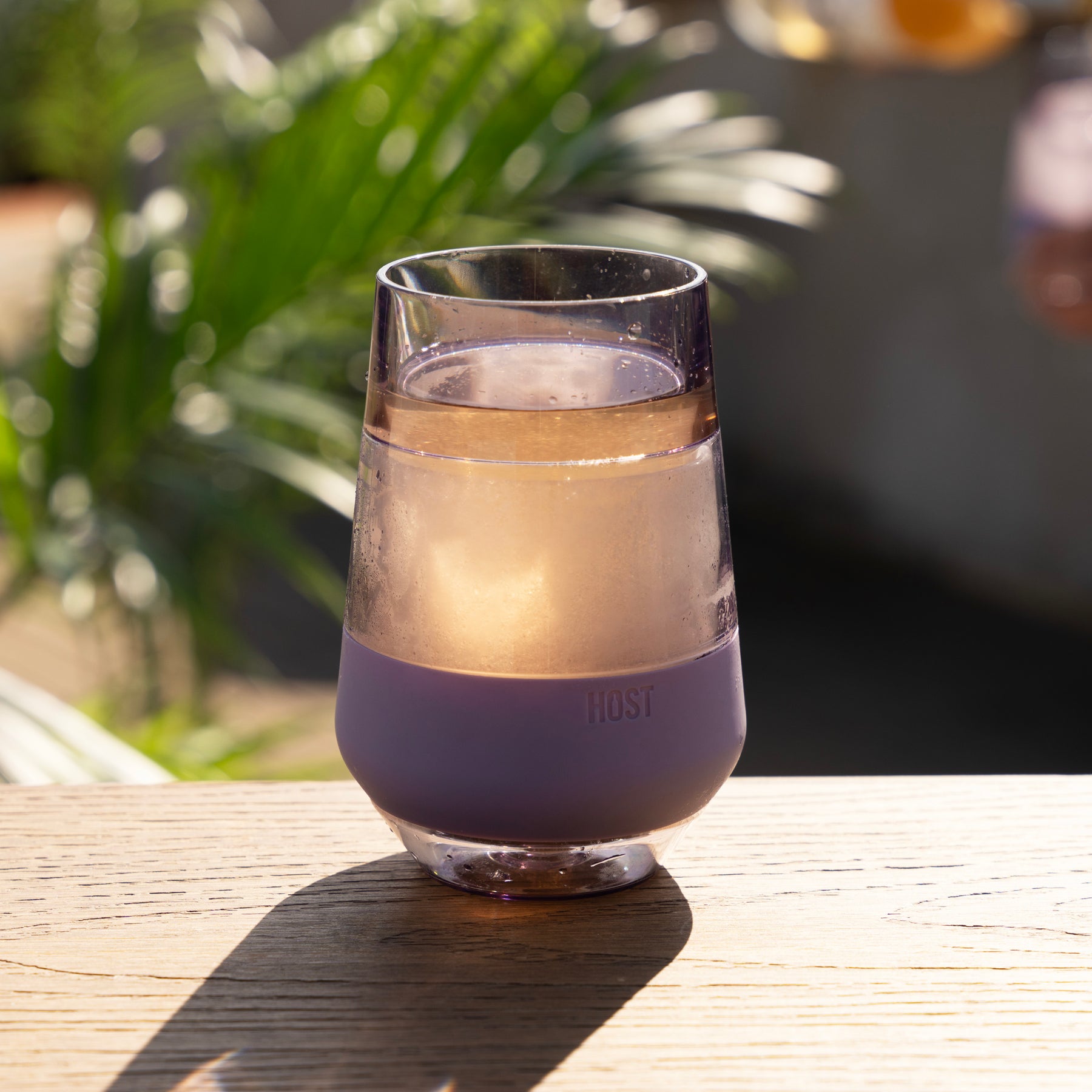 INSULATED AND DOUBLED WALLED - With double walled design filled with active cooling gel, this 12 oz. drink cooling glass can even chill room temperature beverages. Freeze upside down to ensure the gel spreads evenly and enjoy our cooling technology.