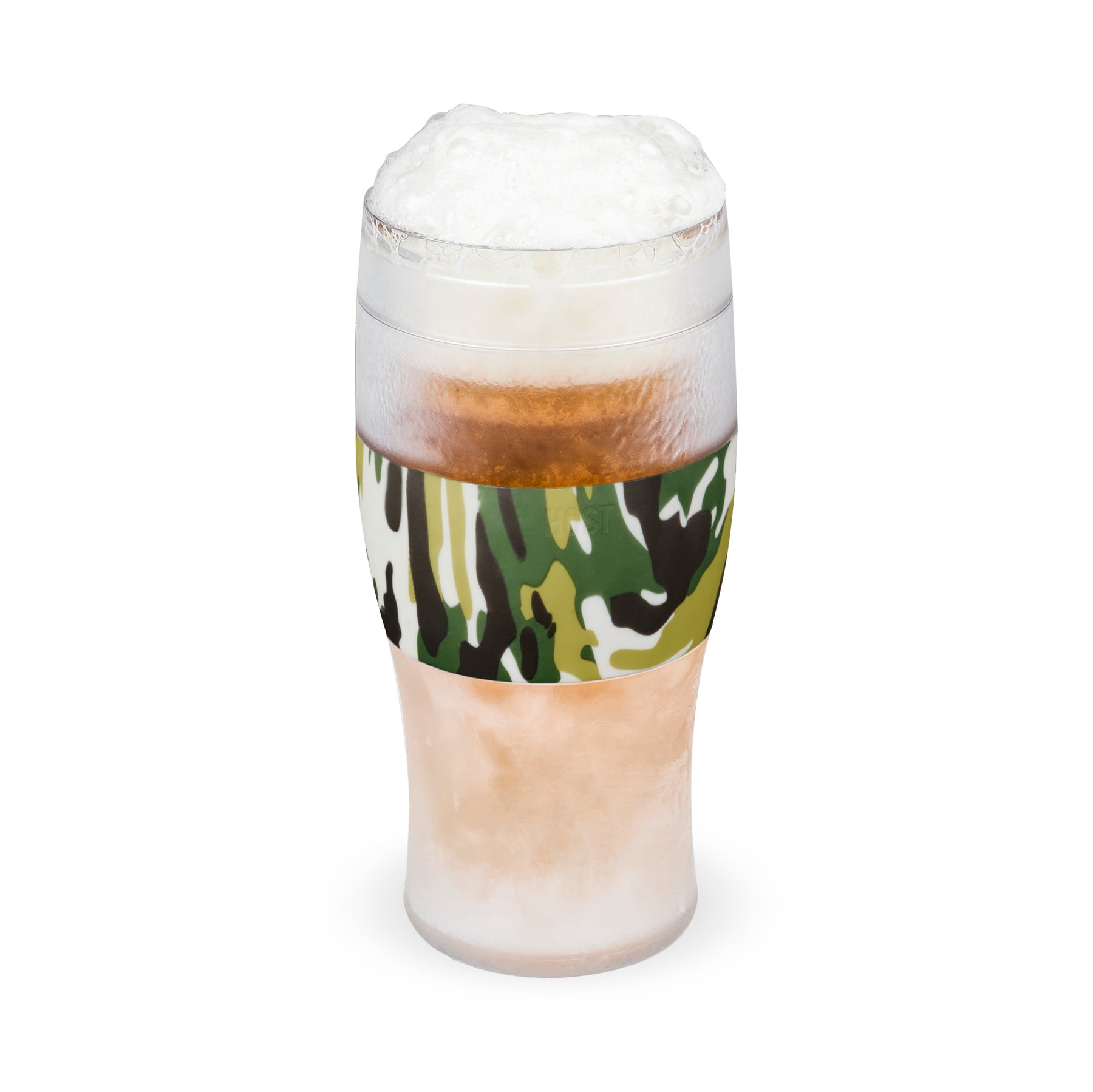 NO MORE WARM BEER. KEEP YOUR BREWS ICE COLD - Keep beer cold longer! Enjoy your favorite pilsner, IPA, stout, cider and more in this chilled beer pint. If it would be good out of a frosty mug, it's even better out of a Host Freeze Cooling Pint Glass.